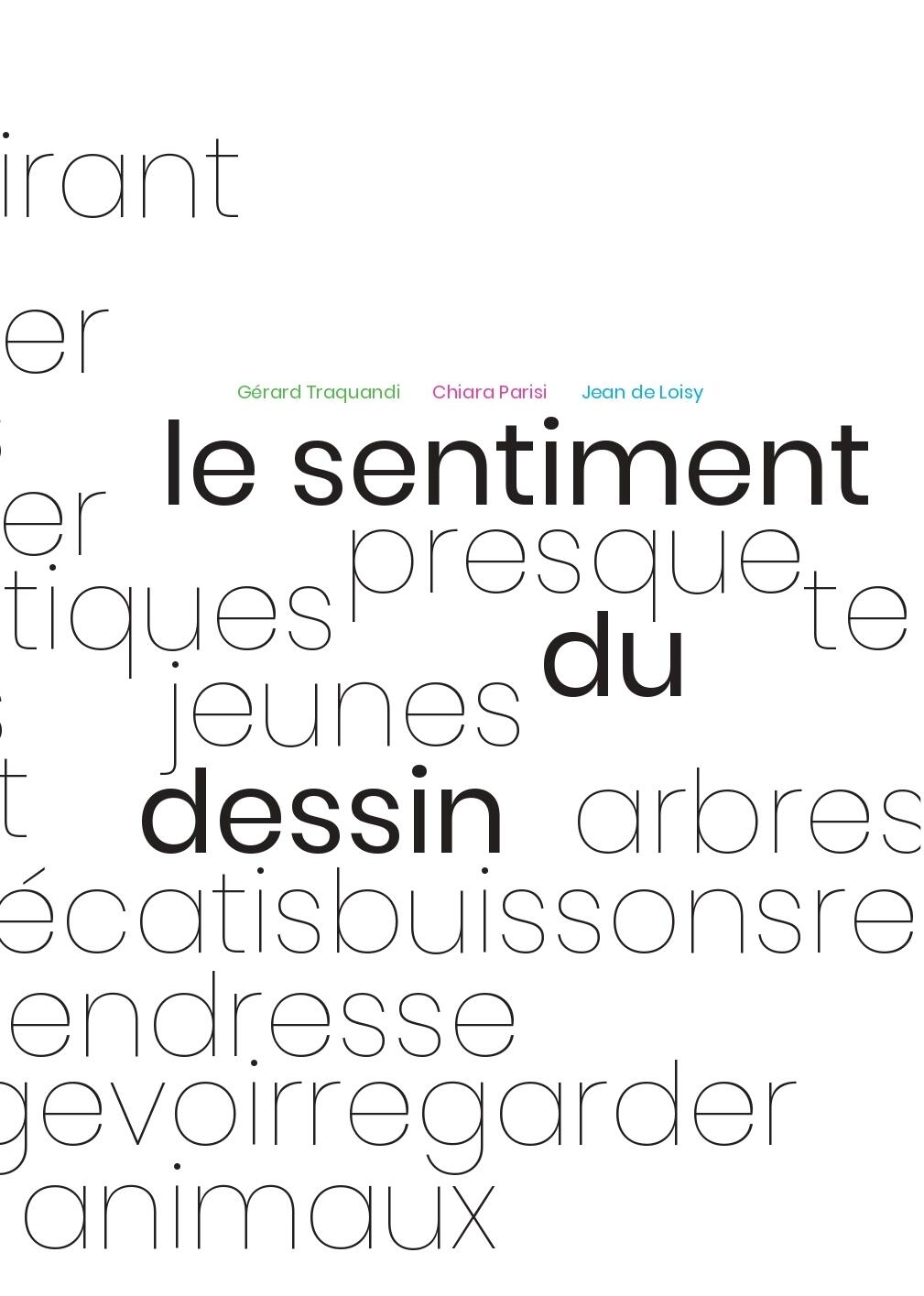 Le Sentiment du dessin