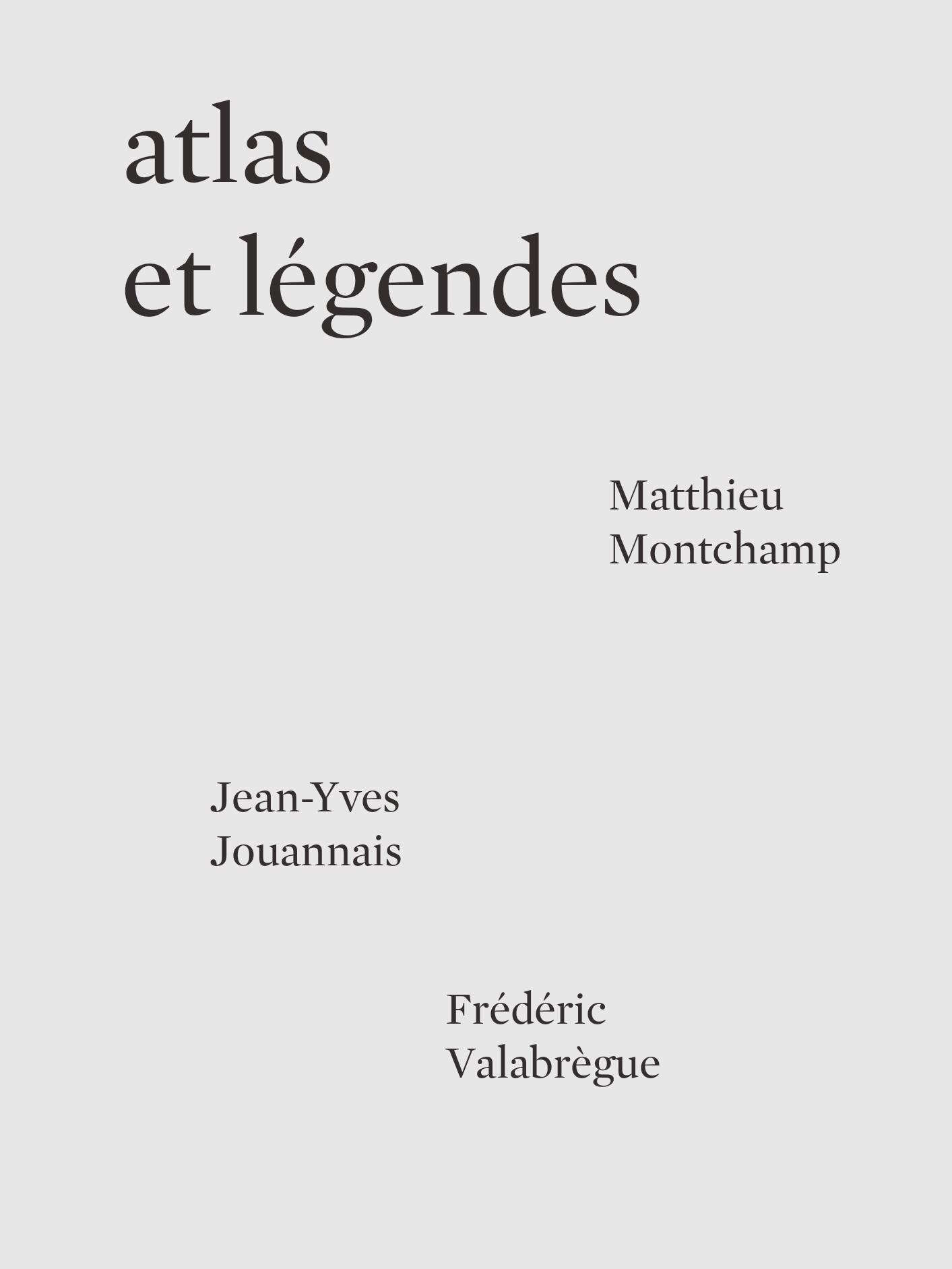 Atlas et légendes