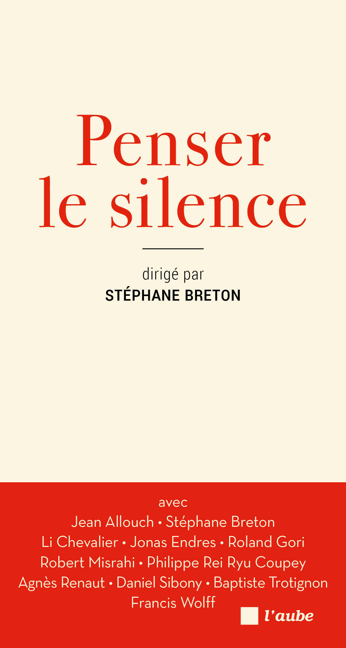 Penser le silence