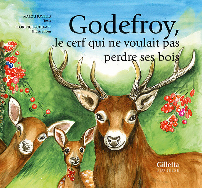 Godefroy, le cerf qui ne voulait pas perdre ses bois