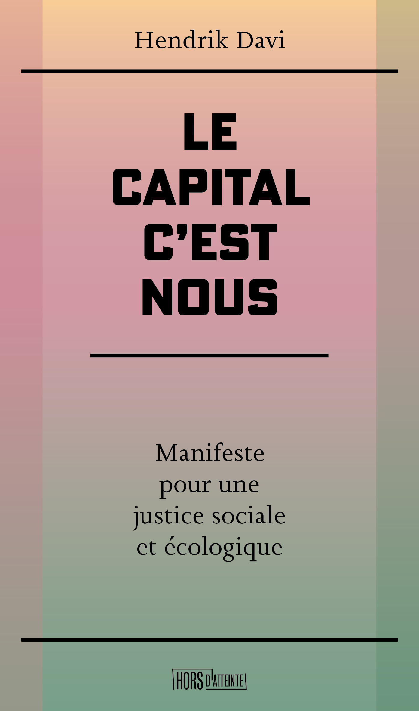 Le capital, c'est nous