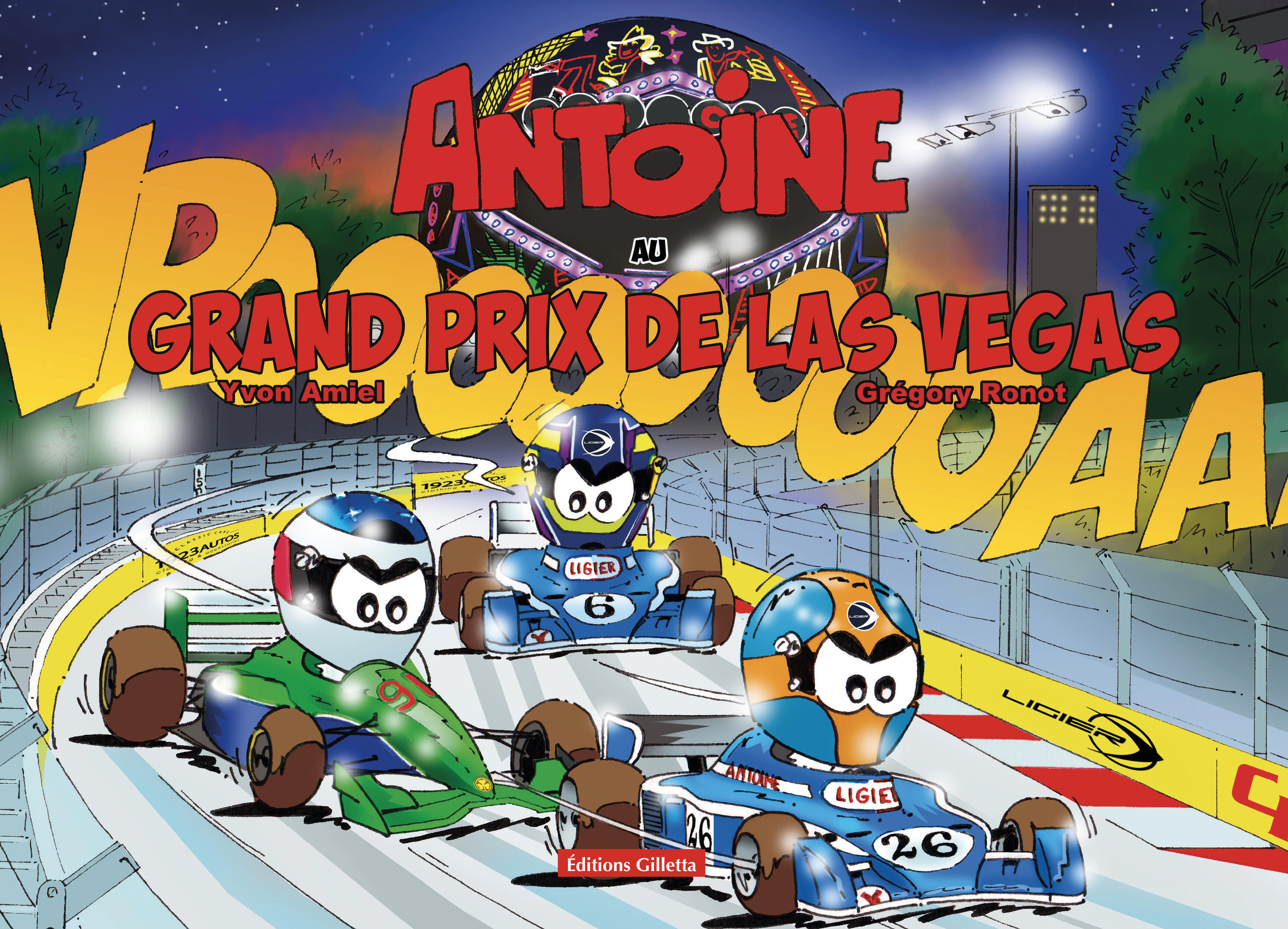 Antoine au Grand Prix de Las Vegas