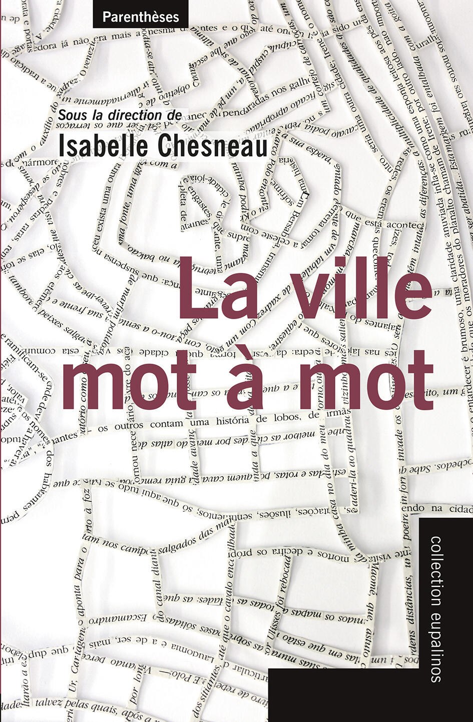 La Ville mot à mot