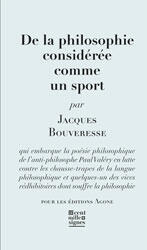 Philosophy as a Sport